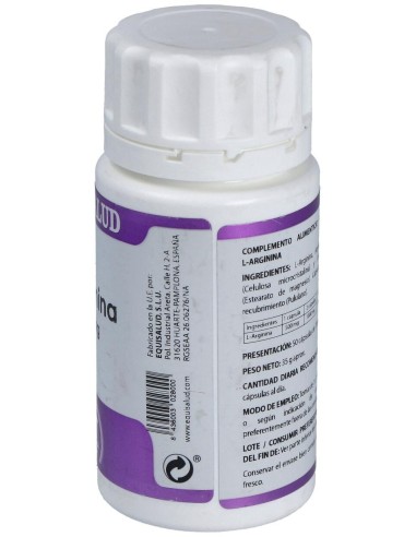 Holomega L-Arginina 50Cap. de Equisalud