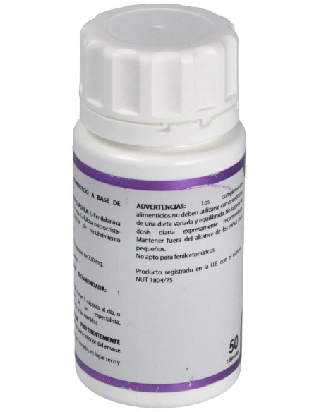 Holomega L-Fenilalanina 50Cap. de Equisalud