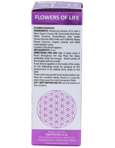 Flower Of Life Insomnio 15Ml. de Equisalud