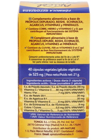 Apicol Propolis 40Cap. de Tongil
