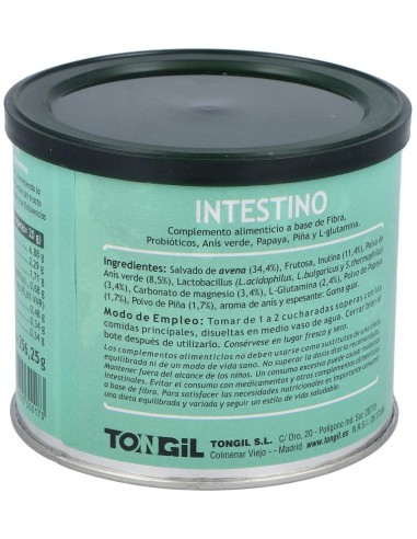 Nutriorgans Intestino 250Gr de Tongil