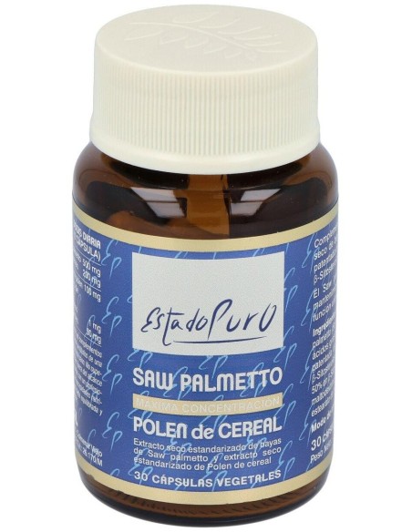 Saw Palmeto Polen De Cereal 30Cap. Estado Puro de Tongil