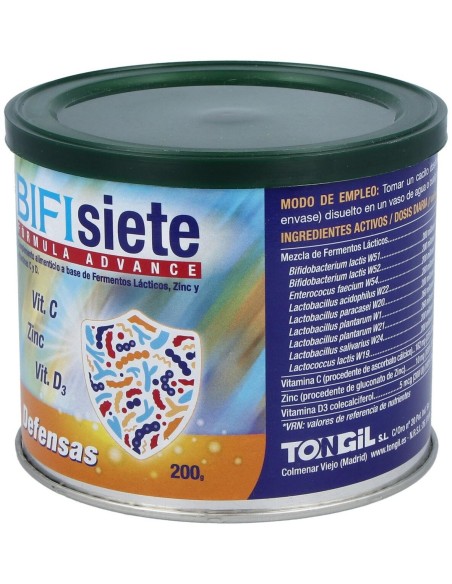 Bifisiete Defensas 200Gr. de Tongil