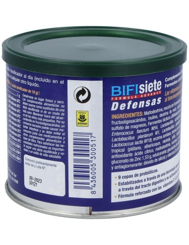 Bifisiete Defensas 200Gr. de Tongil