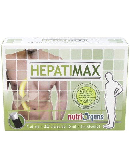 Nutriorgans Hepatimax 20Viales de Tongil