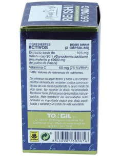 Reishi 6500Mg. 60Cap. Estado Puro de Tongil 2