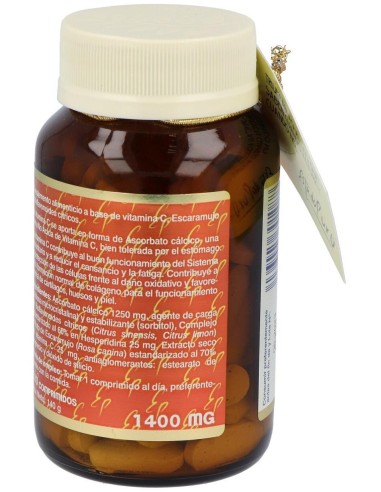 Vitamina C-1000 No Acida 100Comp. Estado Puro de Tongil