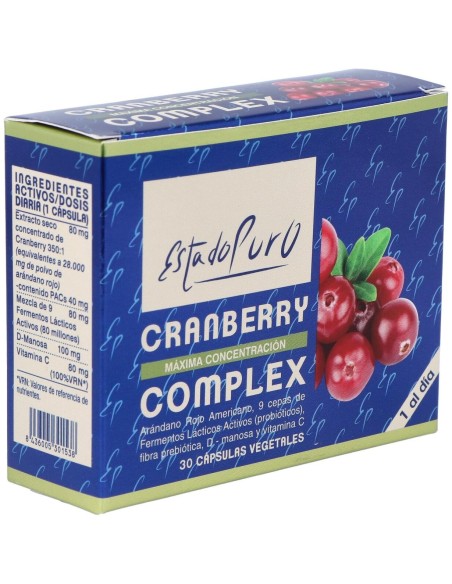 Cranberry Complex 30Cap. Estado Puro de Tongil