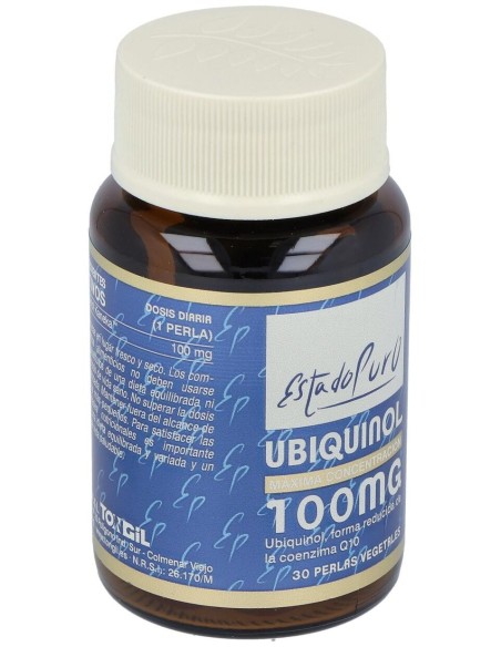 Ubiquinol 100Mg. 30Perlas de Tongil
