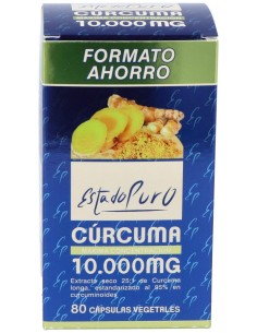 Curcuma 10.000Mg. 80Cap. Estado Puro de Tongil 2