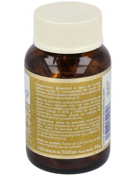 Omega 3 Tg Omega 6 Aceites Activos 100Perlas de Tongil