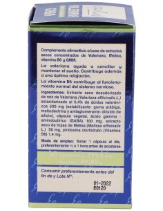 Valeriana Con Gaba 40Cap. Estado Puro de Tongil 2
