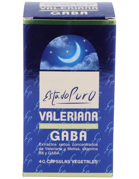 Valeriana Con Gaba 40Cap. Estado Puro de Tongil
