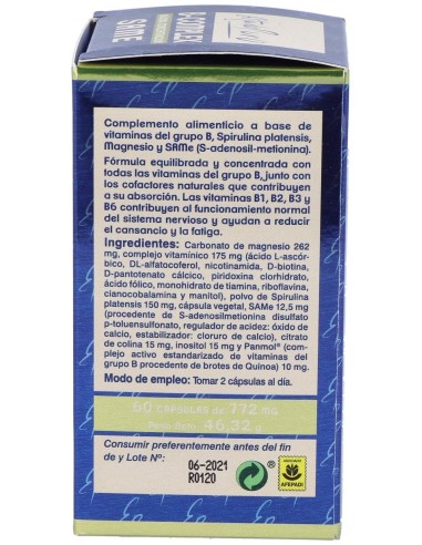 B Complex-Same 60Cap. Estado Puro de Tongil