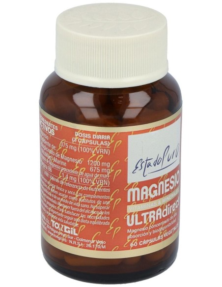 Magnesio Ultra Direct 60Cap. Estado Puro de Tongil