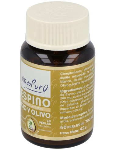Espino, Ajo, Olivo Aceites Activos 60Perlas de Tongil