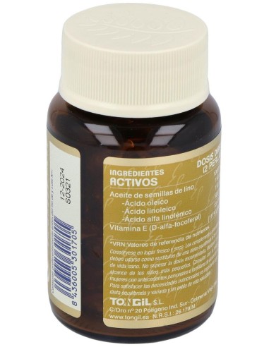 Linaza Aceites Activos 60Perlas de Tongil