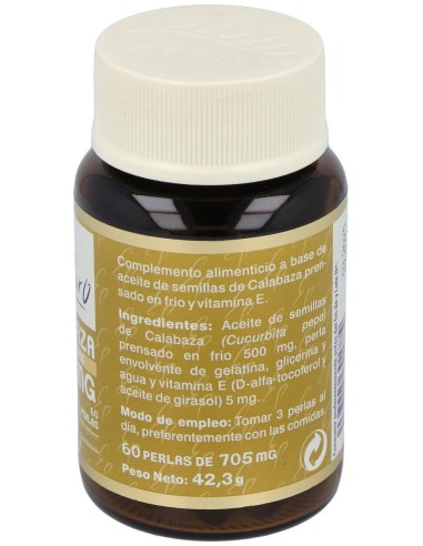 Semilla De Calabaza 60 Perlas Vitalis de Tongil