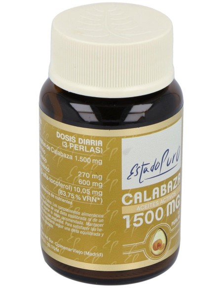 Semilla De Calabaza 60 Perlas Vitalis de Tongil