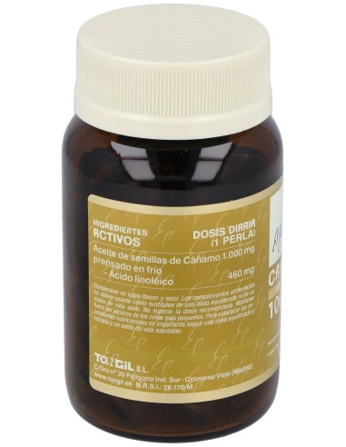 Cannabis Aceites Activos 60Perlas de Tongil