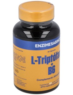Triptofano Con Vit. B6 45Cap. de Enzime - Sabinco 2