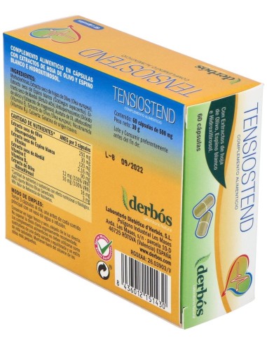 Tensiostend 60Cap. de Derbos