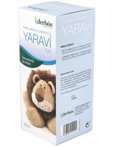 Yaravi Baby Tus Jarabe 250Ml. de Derbos