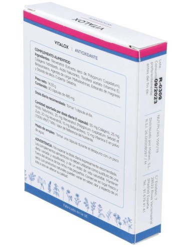 Vitalox 30Cap. de Mahen