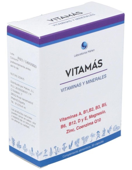 Vitamas 30Cap. de Mahen