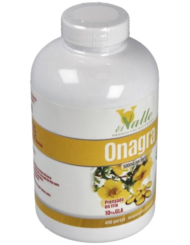 Aceite De Onagra 400  Perlas de Valle