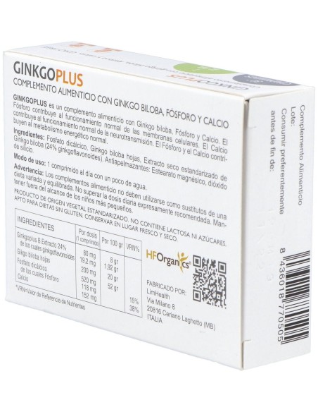 Ginkgoplus 30Comp. de Herbofarm