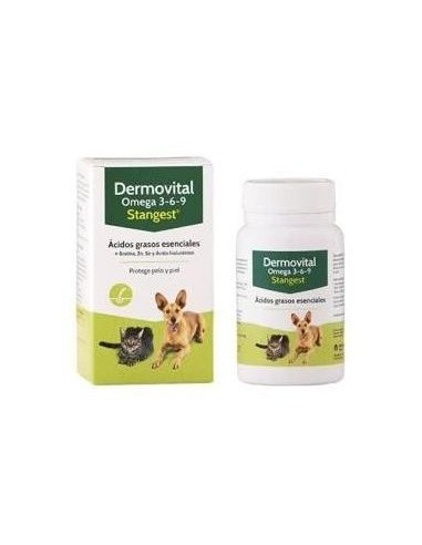 Dermovital Omega 3-6-9 Perros Y Gatos 60Cap. de Stangest Vet