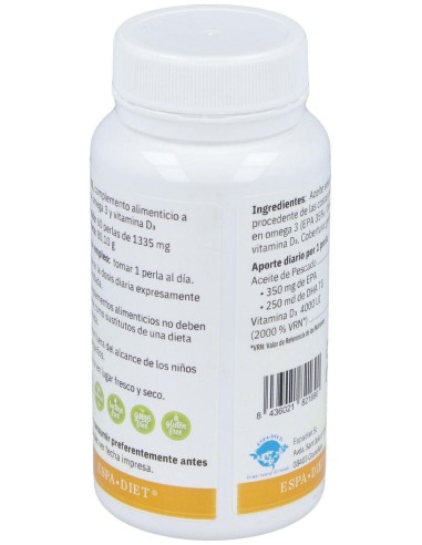 Mega D3 4000Ui 60Perlas de Espadiet