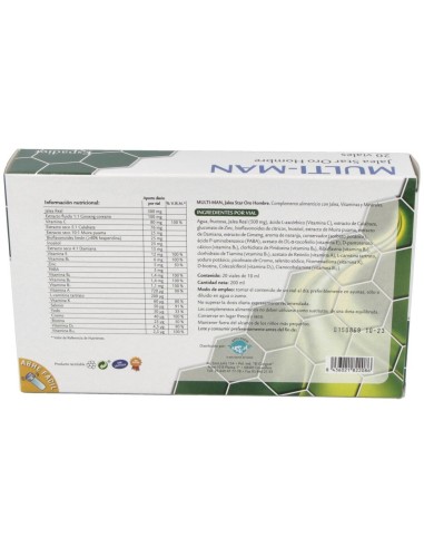 Jalea Star Oro Multi Man 20Viales de Espadiet