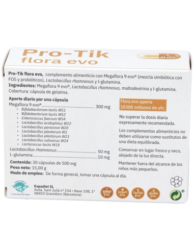 Pro-Tik Flora Evo 30Cap. de Espadiet