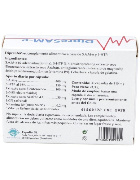 Dipresam-E 30 Cáp. de Espadiet
