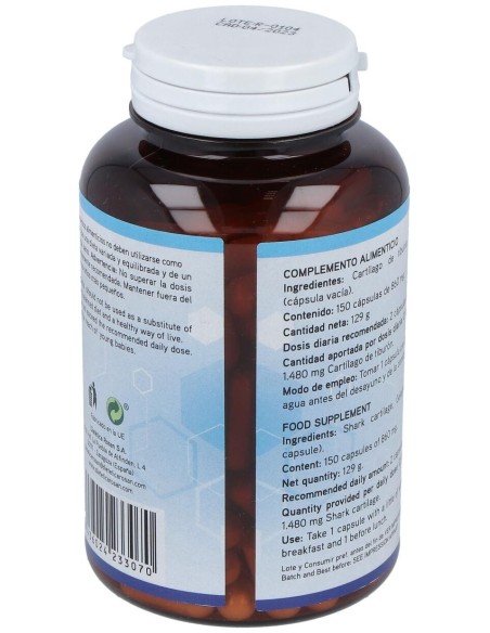 Carshark Cartilago De Tiburon 150Cap. de Herdibel