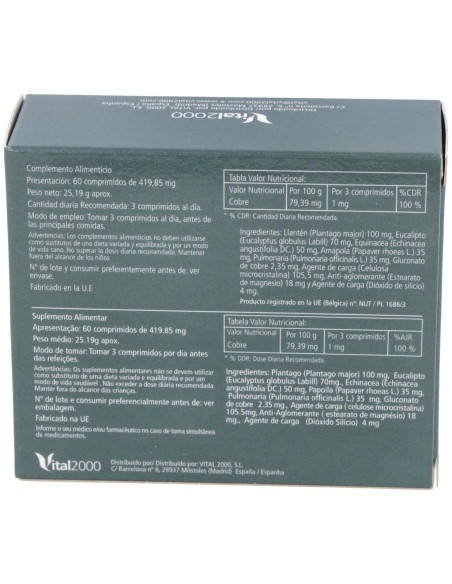 Grinovit 60Comp. de Vital 2000