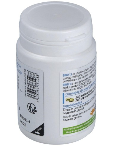 Ergy 3 60Perlas de Nutergia