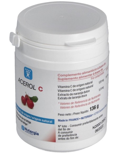 Acerol C 60Comp. de Nutergia