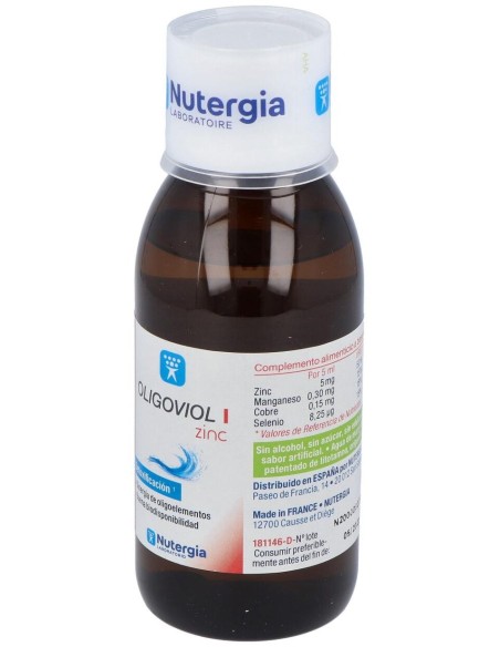 Oligoviol I Zinc 150Ml. de Nutergia
