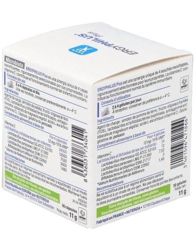 Ergyphilus Plus 30Cap. (Refrigeracion) de Nutergia