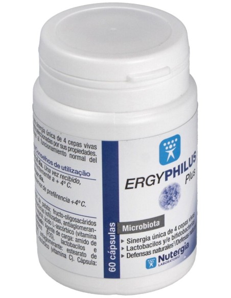 Ergyphilus Plus 60Cap. (Refrigeracion) de Nutergia