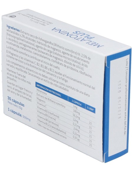 Melatonina Plus 30Cap. de Ifigen