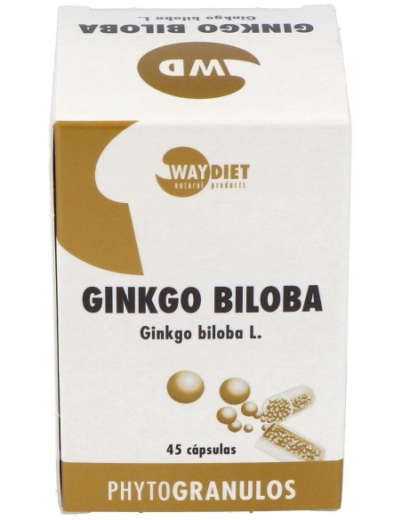 Ginkgo Biloba Phytogranulos 45Caps. de Waydiet Natural Products