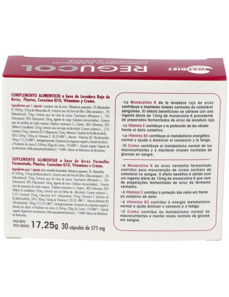 Regucol 30Cap. de Waydiet Natural Products