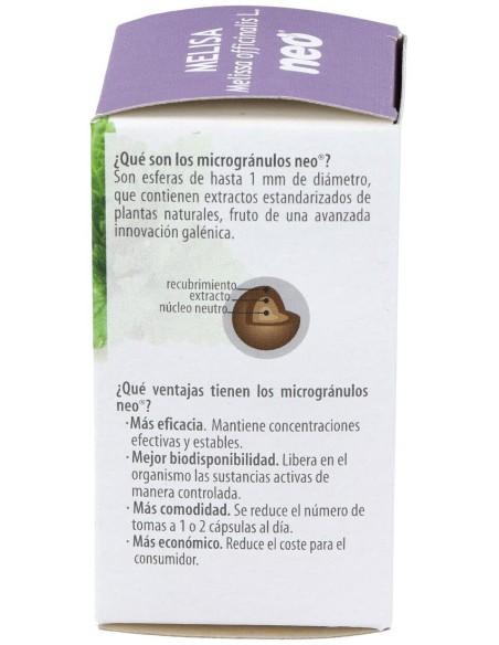 Melisa Microgranulos Neo 45Cap. de Neo