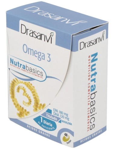 Nutrabasics Omega 3 48Perlas de Drasanvi