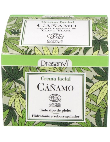 Crema Facial Cañamo 50Ml. Ecocert Bio de Drasanvi