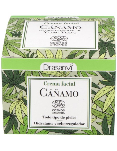 Crema Facial Cañamo 50Ml. Ecocert Bio de Drasanvi